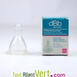 T�tine en silicone pour biberon marque Remond