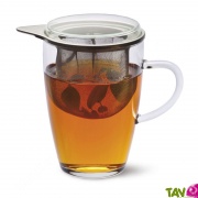 Tasse  th pour infusion avec couvercle et filtre 35cl