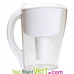 Carafe � eau filtrante � cartouche rechargeable
