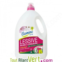 Lessive liquide fleur de cerisier et jasmin 3L