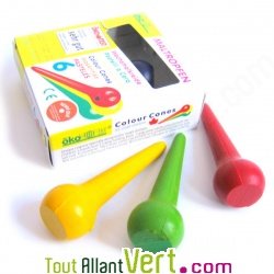 6 c�nes � colorier �cologiques