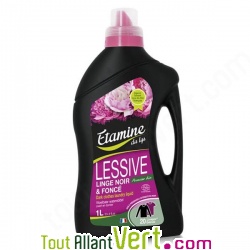 Lessive liquide linge noir et fonc 1 litre, 20 lavages