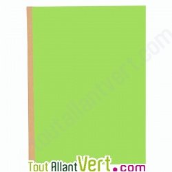 Chemises � soufflet recycl�es dos toil� avec cordon Vert Tilleul  Nature Future 32x24cm pour A4 600g