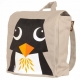 Sac � dos enfant Pingouin coton bio 23 x 23 x 7.5 cm