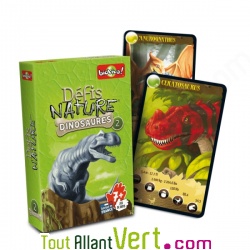 Jeu de bataille Dinosaures Volume 2 Vert, 7 ans+
