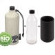 Gourde �cologique en verre isotherme textile bio 0.75 litres