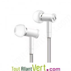 Oreillettes anti-ondes AIRCOM A1 avec prise jack 3.5mm Blanc