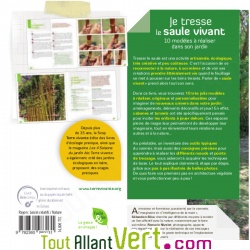 Je tresse le saule vivant, 10 mod�les � r�aliser dans son jardin, Terre Vivante