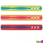 Rgle recycle colore et flexible 30 cm