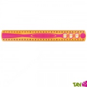 R�gle recycl�e Orange flexible 30 cm