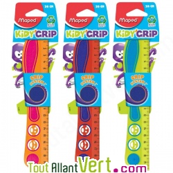 R�gle recycl�e Orange et flexible 20 cm