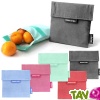 Pochette r�utilisable pour go�ter et sandwich 18 cm