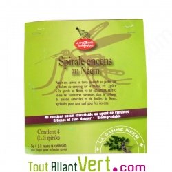 Spirale rpulsive anti-moustiques  base de Neem extrieur