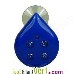Alarme de douche, 3-5-7-9 minutes, forme goutte d\'eau