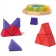 Grand puzzle cr�atif en bois dans un octogne, 32 pi�ces