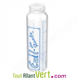 Corps de Biberon en verre bb gradu, 250ml, Emil Die Flasche