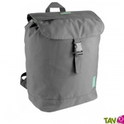 Sac � dos en PET recycl� 20 litres, gris, poche anti RFID