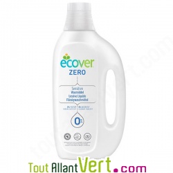 Lessive liquide concentr�e 1,5l Ecover Zero, personnes allergiques
