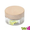 Pot verre et bouchon bois vide 100ml