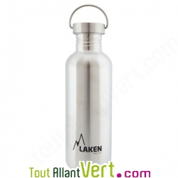 Gourde inox et bouchon inox