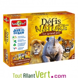 Grand jeu D�fis Nature Edition Limit�e 5 cartes collectors, 7 ans+