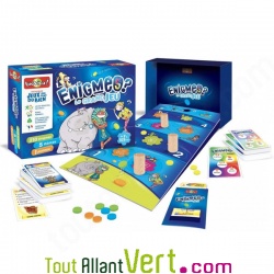 Jeu de plateau Enigmes, jeu de dduction familiale, 7 ans+