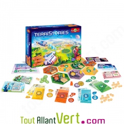 Jeu de strat�gie Terristories semi-coop�ratif, 12 ans et plus