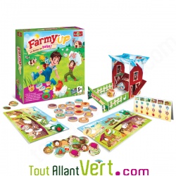 Jeu de rapidit� et de d�duction La Ferme en Folie Farmy Up, 5 ans et plus