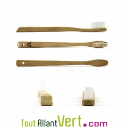 Brosse � dents bambou enfant 5-9 ans