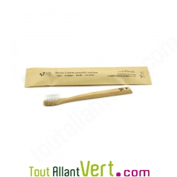 Brosse � dents bambou enfant 5-9 ans