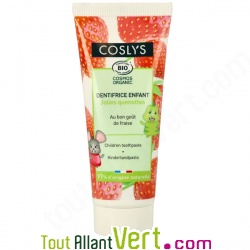 Dentifrice enfant Bio fraise Coslys 50ml