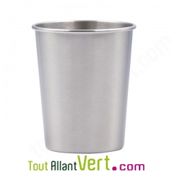 Verre inox l�ger, r�utilisable et incassable