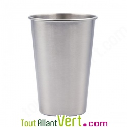 Verre inox l�ger, r�utilisable et incassable