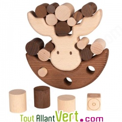 Jeu d\'�quilibre et d\'adresse en bois, 4 ans+