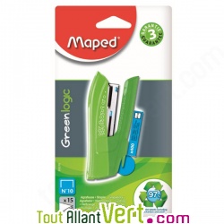 Agrafeuse de poche recycl�e + 400 agrafes