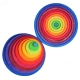 Cercles et rond, jeu en bois