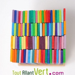 100 planchettes en bois pour construire comme L�onard de Vinci, Grimm\'s