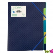 Trieur 7 compartiments Polypro recycl Bleu