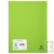 Prot�ge documents en polypro recycl� Vert, 50 pochettes, Forever