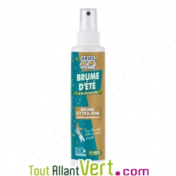 Brume d\'�t� anti-moustiques � la citronnelle, solution naturelle, 150ml