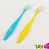 Brosse � dents enfant Bleu poils en nylon, t�te changeable 2-6 ans de Caliquo