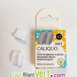 T�te pour brosse � dents enfant 2-6 ans de Caliquo