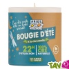Bougie d\'�t� � la citronnelle, 22h d\'utilisation, cire naturelle, 100g