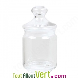 Bonbonni�re et son couvercle en verre
