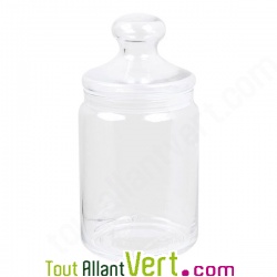 Bonbonni�re et son couvercle en verre