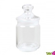 Bonbonnire et son couvercle en verre 0,28l