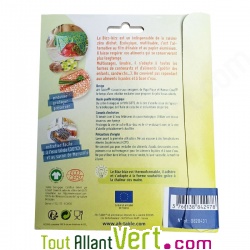 Emballage tissu bio � la cire d\'abeille r�utilisable 50x60cm, Graines