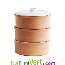 Germoir en terre, 2 �tages pour graines � germer bio
