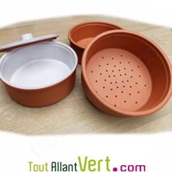 Germoir en terre, 2 �tages pour graines � germer bio