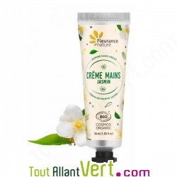 Coffret 4 cr�mes mains Bio Fleur de cerisier, Jasmin, Mandarine, Miel de Fleurance Nature